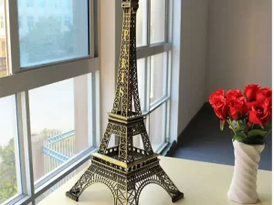 Exclusive Paris Eiffel Tower Metallic Showpiece