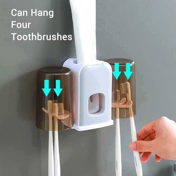 0664856_2-mouthwash-cup-settoothbrush-holder-wall-mounted-toothpaste-dispenser-automatic-holder