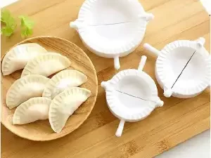 3Pcs Set – DIY Dumpling & Pitha Maker Mold Press (Ravioli / Dough Mold – Kitchen Accessories)