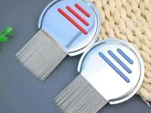 Lice and Nit Egg Free Treatment – Professional Stainless Steel Lice Removal Comb