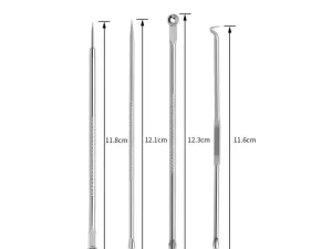 Professional Pimple Popper Tool Kit – Acne & Blackhead Remover Set