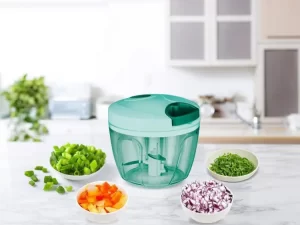 Mini Pull String Manual Food Processor Chopper / Mincer / Blender