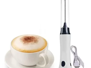 Hand Liquid Mixer and Coffee Maker Juice Maker White