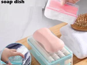 Soap Box Hands-Free Foaming Soap Dish – Multifunctional Storage Box (1Pcs)