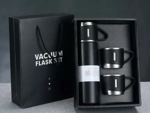 Vacuum Flask Set – Stainless Steel Drinking Water Bottle