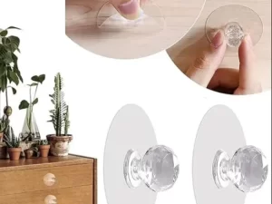 Diamond Wall Hook – Self Adhesive Stylish Design
