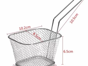 Chips Mini Fry Basket – Stainless Steel Fryer & Serving Basket