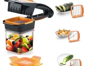 5-in-1 Quick Nicer Dicer – Multifunctional Fruit & Vegetable Cutter