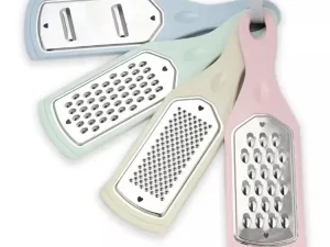 4-Piece Multifunctional Cheese Grater & Vegetable Slicer – Premium Kitchen Tool Set