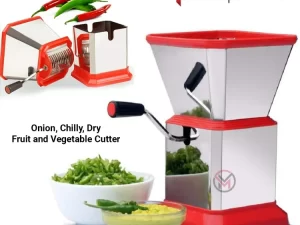 Creation Stainless Steel Onion, Chilly, Dry Fruit & Vegetable Cutter Chopper