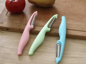 Serrated Swivel Potato & Vegetable Peeler – Premium Twin Blade