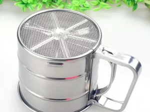 Stainless Steel Mesh Flour Sifter – Mechanical Bakeware Cup