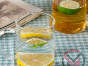 1 PCS Heat Resistant Glass Cup (GPB27-L1, 450ml)