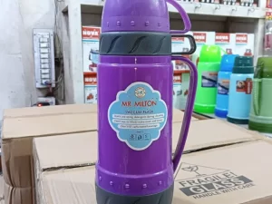 Mr. Milton Vacuum Flask – 1L Capacity with 2 Cups