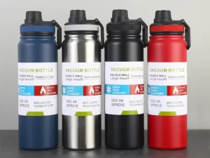 Leakproof Large Capacity Sports Thermos – 600ml Stainless Steel Water Bottle
