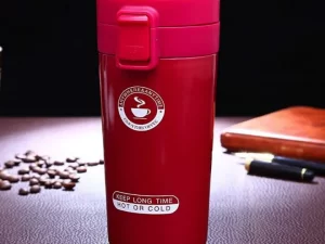 Vacuum Insulated Travel Stainless Steel Tea & Coffee Flask – Thermos Mug