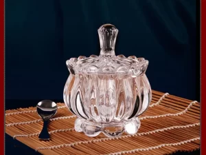 Glass Bowl with Lid – Multipurpose Decorative Serving Item