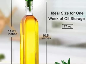 500ml Glass Oil & Vinegar Bottle – 1 Pcs