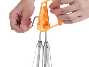 Creative Multi-Functional Stainless Steel Egg Whisk & Hand Mixer Beater