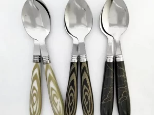 6-Pieces Fancy Multi-Design Spoon & Cutlery Set