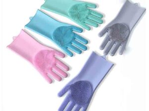 High Quality Silicone Dish Washing Kitchen Hand Gloves