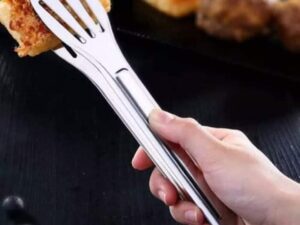 Stainless Steel Food Clip 1pcs