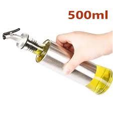 500 ml Cooking Oil Jar (Glass) – Stylish and Durable Kitchen Storage