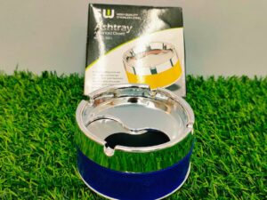 Exclusive Ashtray – Stainless Steel & High-Quality Heatproof Fiber | Elegant & Durable Design