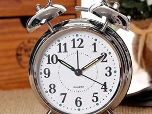 Twin Bell Alarm Clock / Table Clock – Vintage Retro Classic