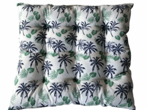 Chair Cushion – High-Quality Cotton Fabric Sitting Pillow (40×40 cm, 1 Pc)