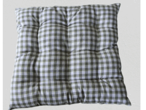 Chair Cushion – High-Quality Cotton Fabric Sitting Pillow (40×40 cm, 1 Pc)