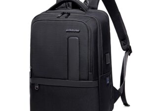 B00490 9cm Expandable Fashion Men Backpacks 15.6 Inch USB Charging Laptop Backpack (Brand: Arctic Hunter)