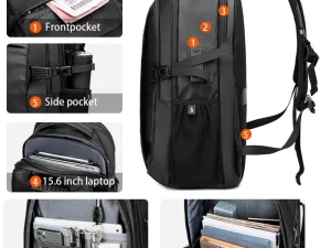 ARCTIC HUNTER B00388 Outdoor Climbing Backpack for Men Women Light Large Capacity Man Bags Hiking Bagpack Travel Schoolbag Mochila Male