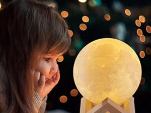 Dohome Smart WiFi Moon Light – Siri Supported LED Night Lamp | Color Changing & Dimmable
