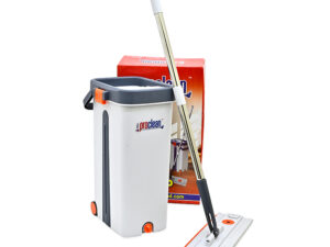 Premium Flat Mop with Bucket – Model FM-2012