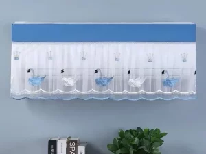 Dustproof AC Cover (1 Ton) – Stylish & Practical Indoor AC Protector
