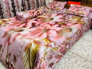 China Premium 3D Design Bed Sheet – MS-951