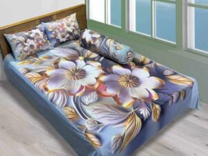 China Premium 3D Design Bed Sheet – MS-954