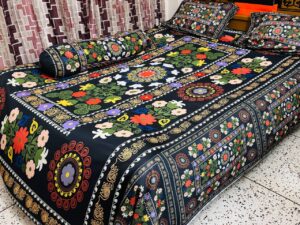 China Premium 3D Design Bed Sheet – MS-964