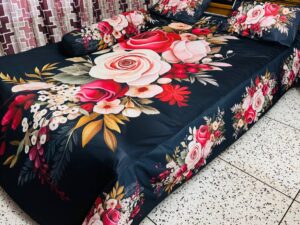 China Premium 3D Design Bed Sheet – MS-965