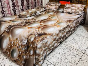 China Premium 3D Design Bed Sheet – MS-967