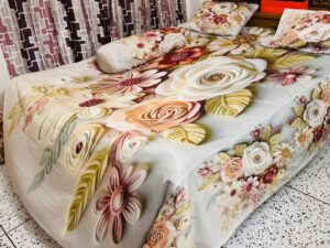 China Premium 3D Design Bed Sheet – MS-968