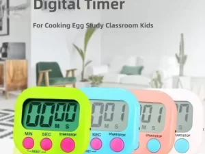 Digital Kitchen Timer – Countdown Clock & Stopwatch