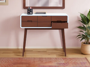 Regal Consol Mirror-303 – White Premium