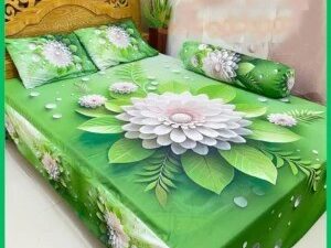 China Premium 3D Design Bed Sheet