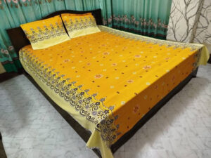 Luxury Twill Cotton King Size Bed Sheet - 4 Pieces Set