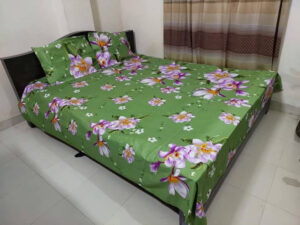Luxury Twill Cotton King Size Bed Sheet - 4 Pieces Set