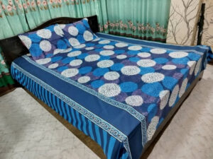 Luxury Twill Cotton King Size Bed Sheet - 4 Pieces Set