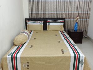 Digital Print Bedsheet with Two Pillow Covers
