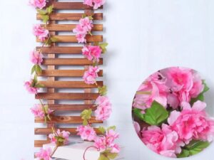 Artificial Flower Pink Lota – 7.5 Feet Long | Best Design for Wall Decoration
